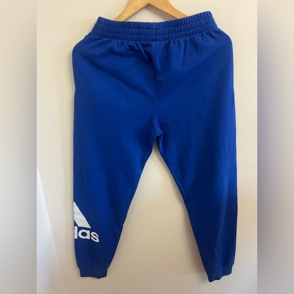 Adidas Blue Sweatpants with Elastic Waistband - Picture 5 of 6
